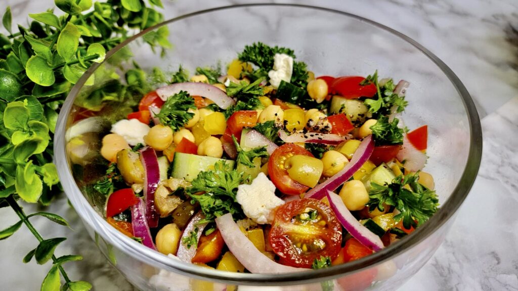 The most delicious and refreshing salad and Dressing