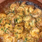 Tajine de crevettes Pil Pil